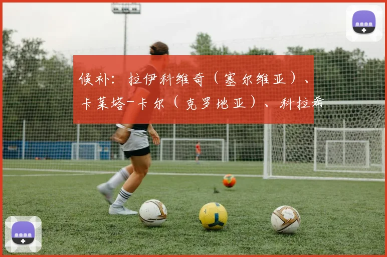 候补：拉伊科维奇（塞尔维亚）、卡莱塔-卡尔（克罗地亚）、科拉希纳茨（波黑）、古德利（塞尔维亚）、巴尔迪（北马其顿）、帕萨利奇（克罗地亚）、米特罗维奇（塞尔维亚）